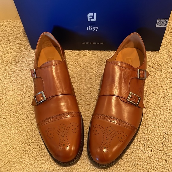 NWOT  FootJoy 1857 Men’s Leather Dress Shoes - Picture 4 of 4